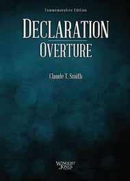 Declaration Overture Orchestra sheet music cover Thumbnail